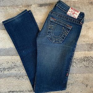 True religion women size 25 medium wash